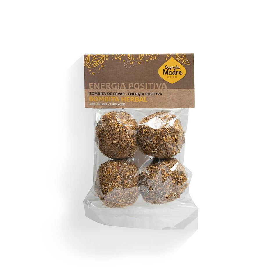 Bombitas Herbales Energía Positiva (Pack x4) | Purificación y Atracción Esotergia