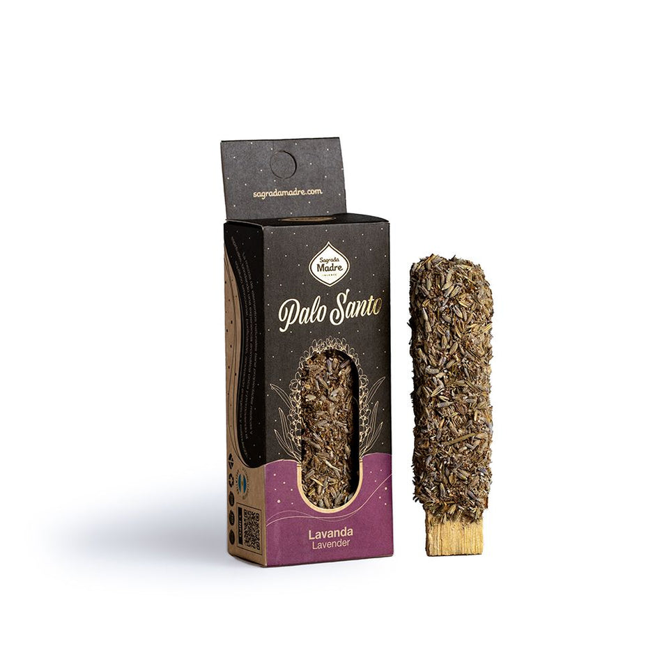 Palo Santo Stick con Lavanda Natural – Hecho a Mano | Limpieza Energética y Relajación Profunda
