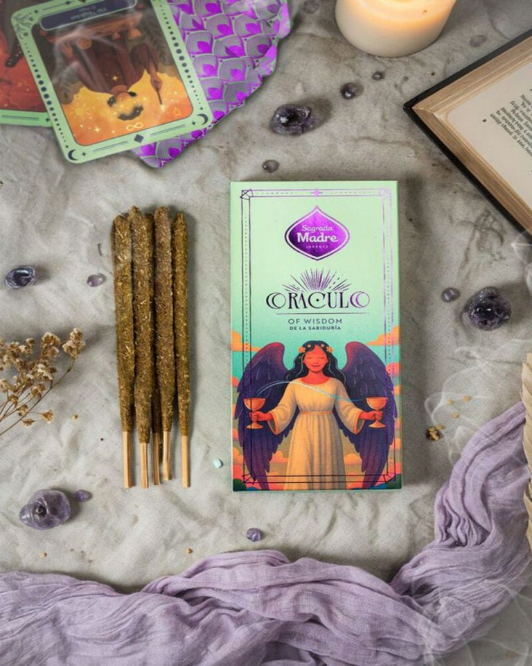 Incienso Oráculo De La Sabiduría (Sagrada Madre) | Sahumerios Premium Esotergia