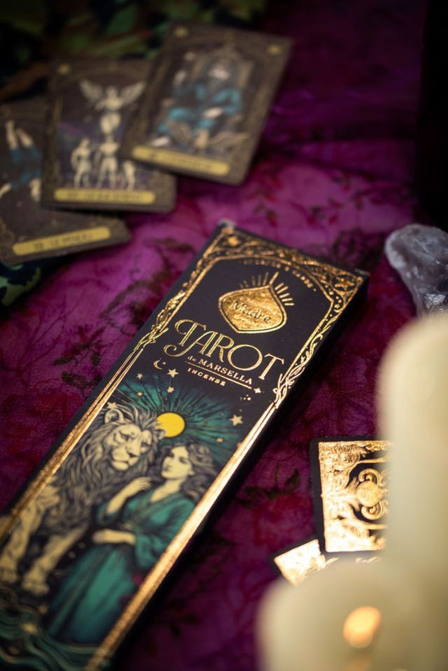 Incienso Tarot - Vainilla y Olíbano | Sahumerios Premium Esotergia