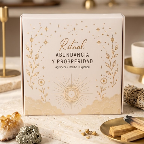 Kit Ritual de Abundancia y Prosperidad (Vela de Miel, Citrino y Canela) Esotergia