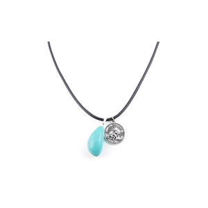 Aquarius Necklace with Turquoise