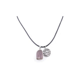 Pisces Necklace with Amethyst