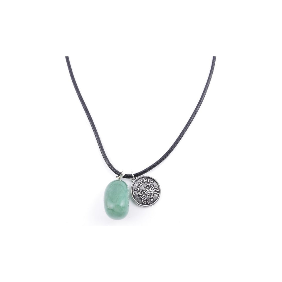 Cancer Necklace with Aventurine