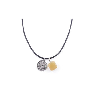 Libra Necklace with Agate