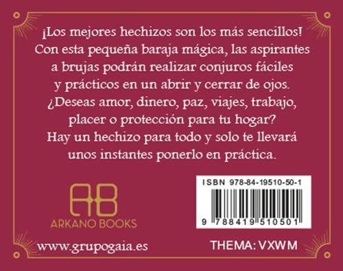 Hechizos: La Pequeña Baraja de los Encantamientos | Conjuros Prácticos Esotergia Tienda