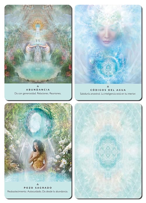 Oráculo Las Aguas Sanadoras (44 Cartas + Libro) | Sabiduría y Sanación Esotergia Tienda