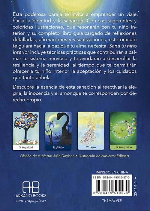 Oráculo 'Sana Tu Niño Interior' (44 Cartas + Libro Guía) | Nina Mongendre Esotergia Tienda