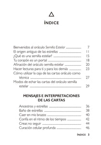 Semilla Estelar Libro y 53 Cartas Oráculo | Conecta con tu Guía Interior