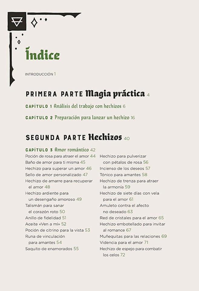 Libro de Hechizos para Aprendices de Brujas | Magia Práctica Diaria Esotergia Tienda