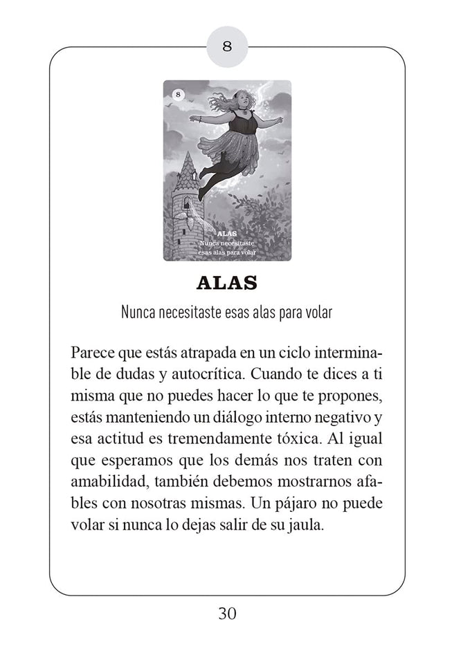 Oráculo Cree en tu propia magia (45 Cartas + Libro) | Empoderamiento Femenino Esotergia Tienda