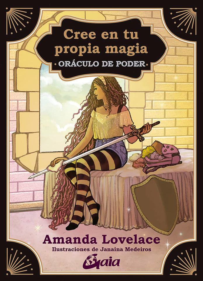 Oráculo Cree en tu propia magia (45 Cartas + Libro) | Empoderamiento Femenino Esotergia Tienda