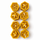 Pack 8 Mini Velas de Miel 100% Cera de Abeja – Ritual 11 y 22 Esotergia Tienda