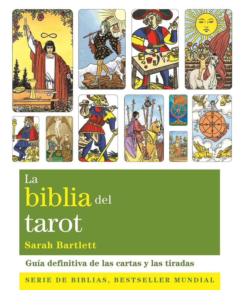 Libro La Biblia del Tarot (Sarah Bartlett) | Guía Definitiva de Cartas y Tiradas Esotergia Tienda