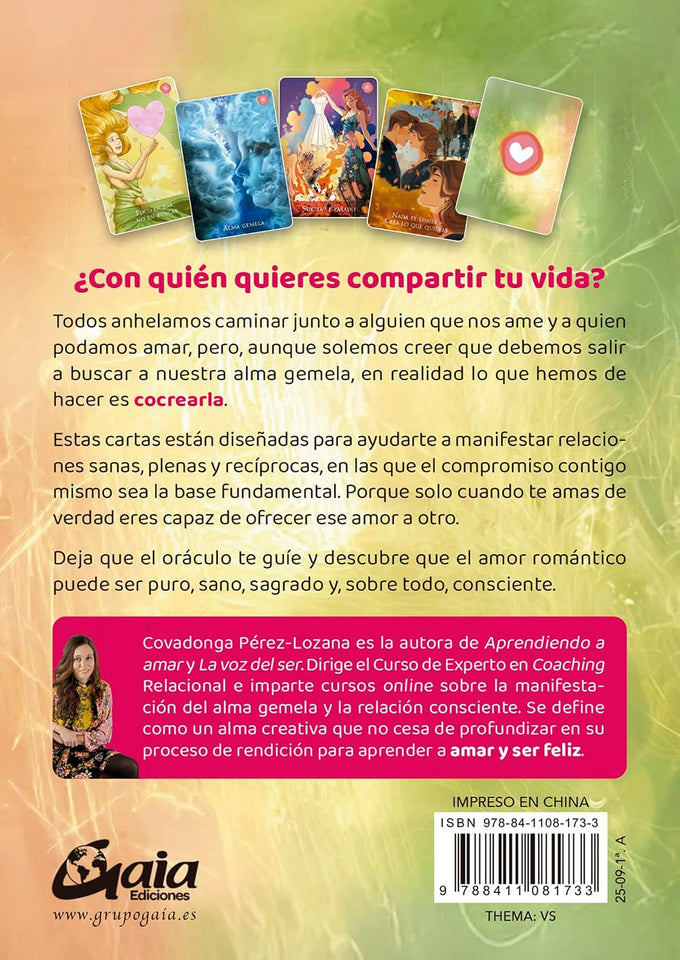 Oráculo del Amor Consciente (51 Cartas + Libro) | Atrae a tu Alma Gemela Esotergia Tienda