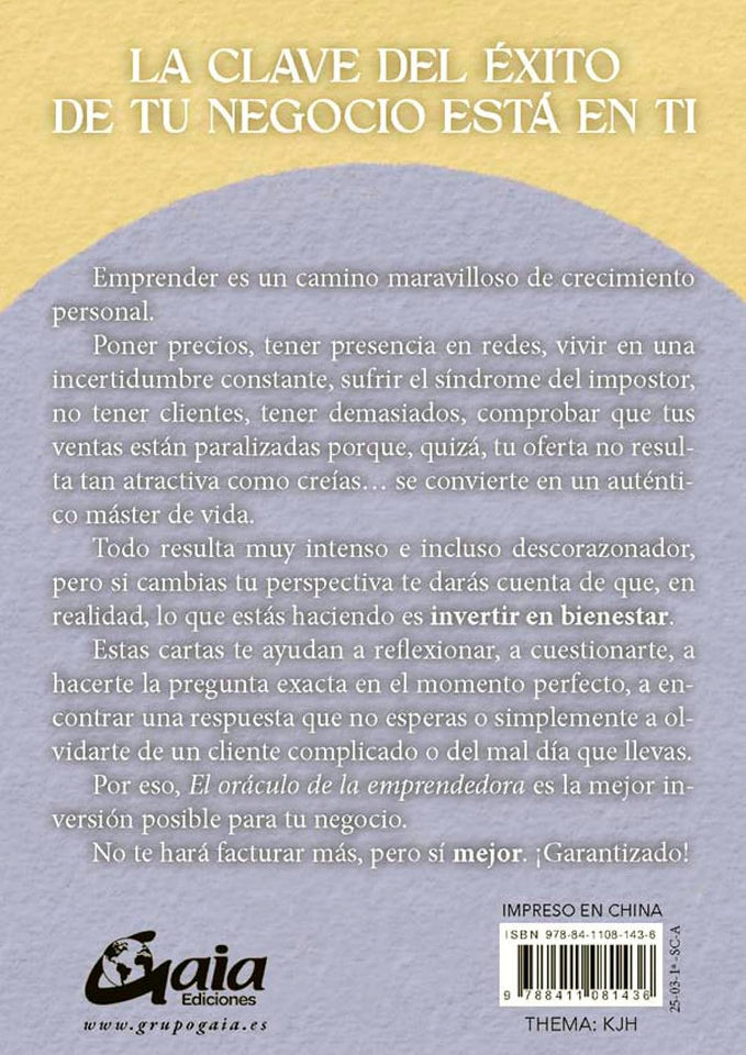 El Oráculo de la Emprendedora (44 Cartas) | Agripina Carretero Esotergia Tienda