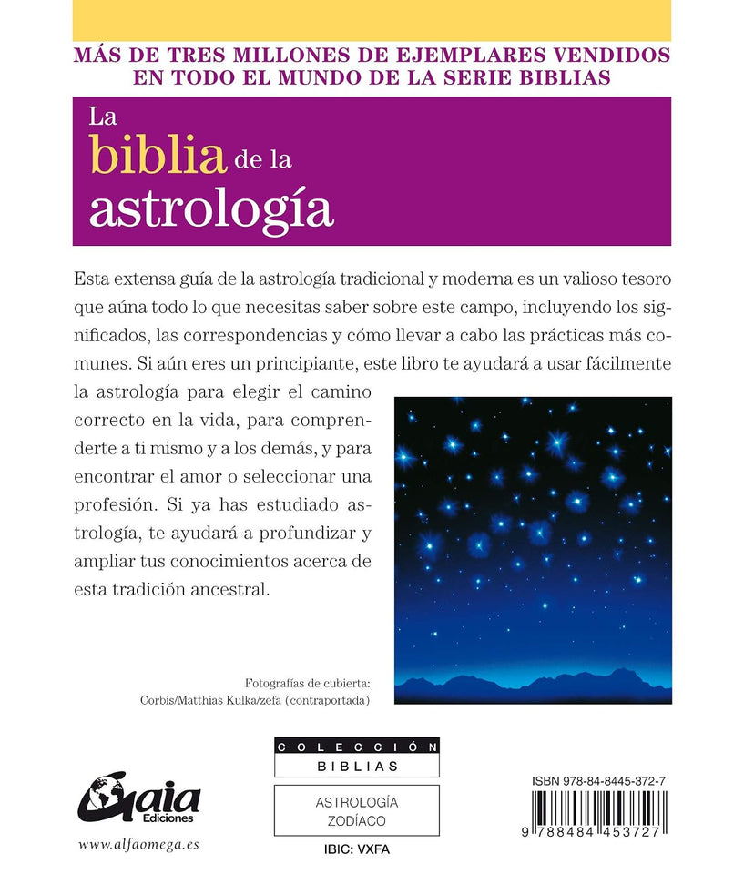 Libro La Biblia de la Astrología (Judy Hall) | Guía del Zodíaco Esotergia Tienda