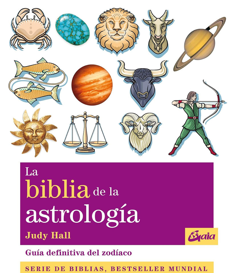 Libro La Biblia de la Astrología (Judy Hall) | Guía del Zodíaco Esotergia Tienda