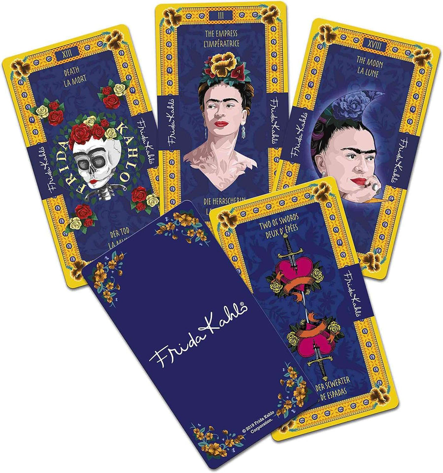Baraja de Tarot Frida Kahlo | Fournier Nacional | Energía y Arte en Cada Carta