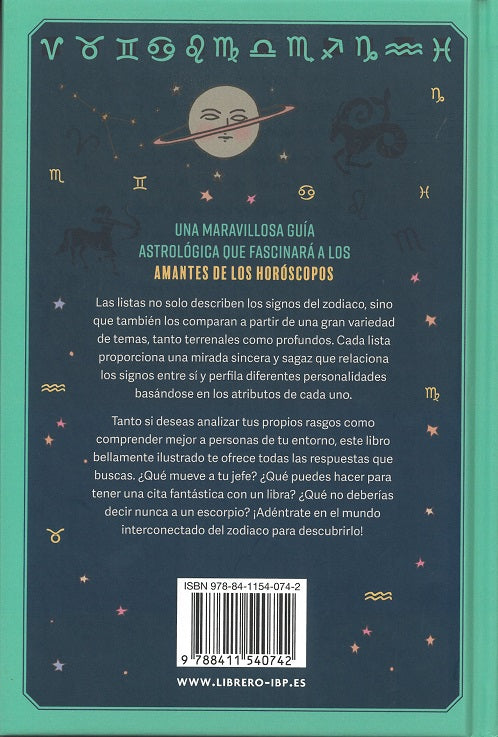 Libro Conexiones del Zodiaco | Guía de Listas Astrológicas Esotergia Tienda