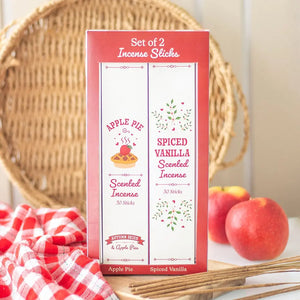 Pack de 2 Inciensos Aromáticos Apple Pie y Vainilla Especiada – 60 Varitas | Esotergia Esotergia