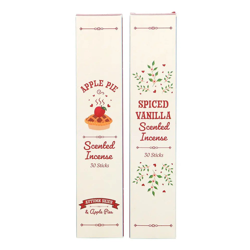 Pack de 2 Inciensos Aromáticos Apple Pie y Vainilla Especiada – 60 Varitas | Esotergia Esotergia