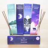 Set de Inciensos The Sleep Collection – 4 Aromas Relajantes para Dormir | 80 Varitas Esotergia