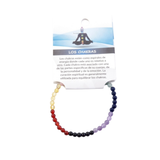 Pulsera 7 Chakras Bola (4mm, 6mm, 8mm, 10mm) | Equilibrio Energético y Sanación Espiritual Esotergia