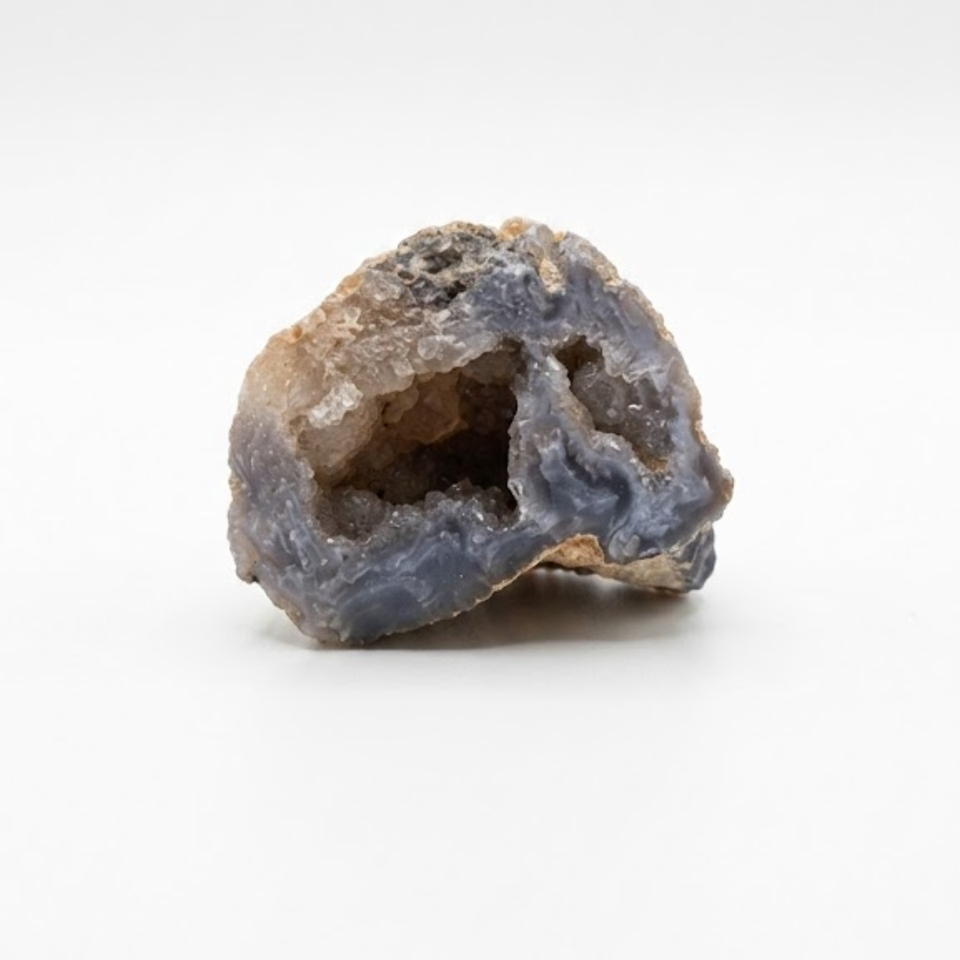 Geoda de Ágata Cristalizada (Brasil) | Armonía y Autoconfianza Esotergia