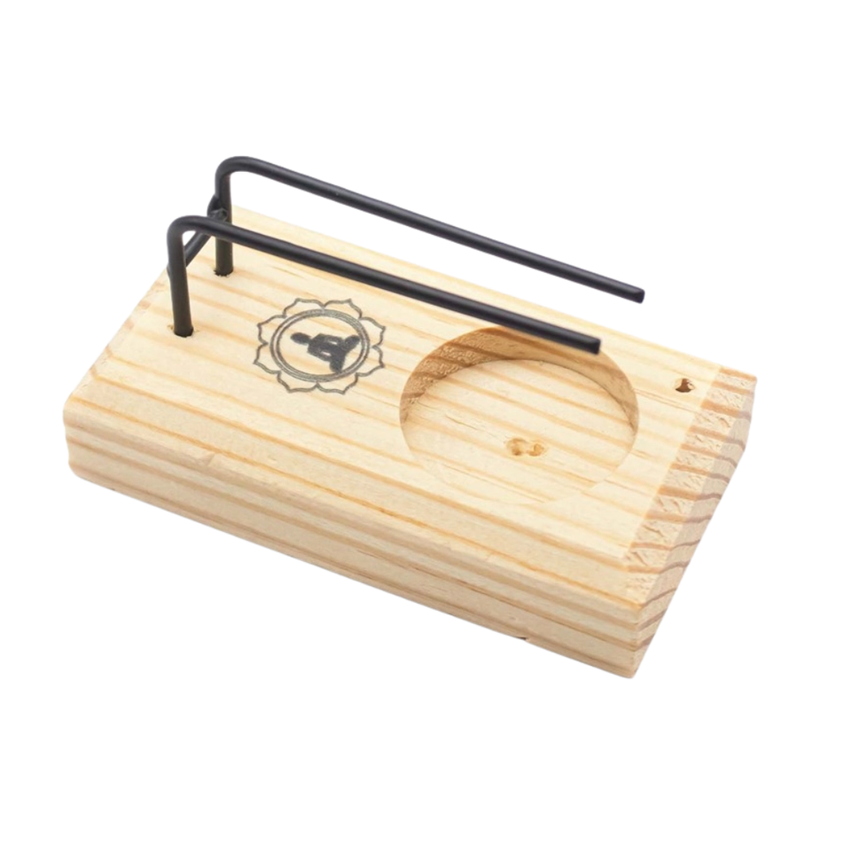 Quemador Artesanal Palo Santo + Salvia/Ruda - Purificación y Armonía Esotergia