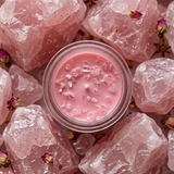 Vela de Cuarzo Rosa 6x6x7 cm | Energía de Amor, Armonía y Belleza Esotergia Tienda