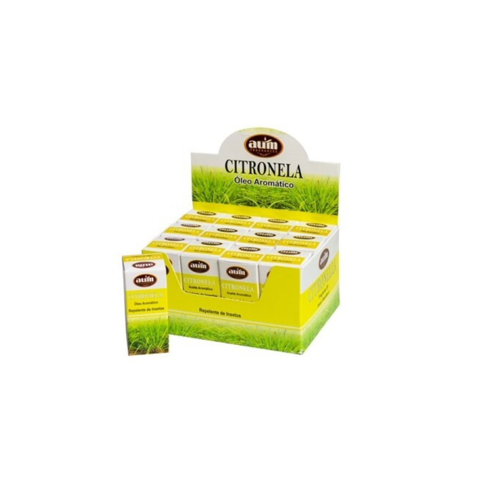 Aceite Aromático de Citronela 10ml AUM | Purificación, Barrera Energética y Repelente Natural Esotergia