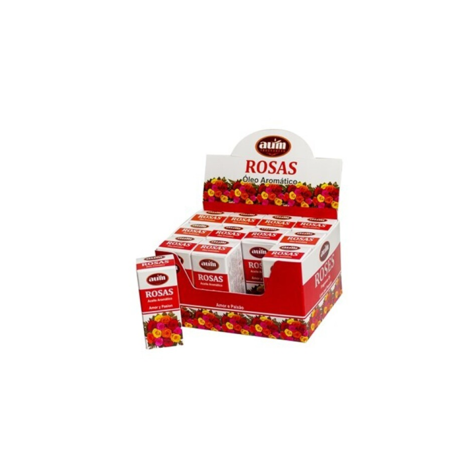 Aceite Aromático de Rosas 10ml AUM | Atrae Amor, Pasión y Sanación Emocional Esotergia