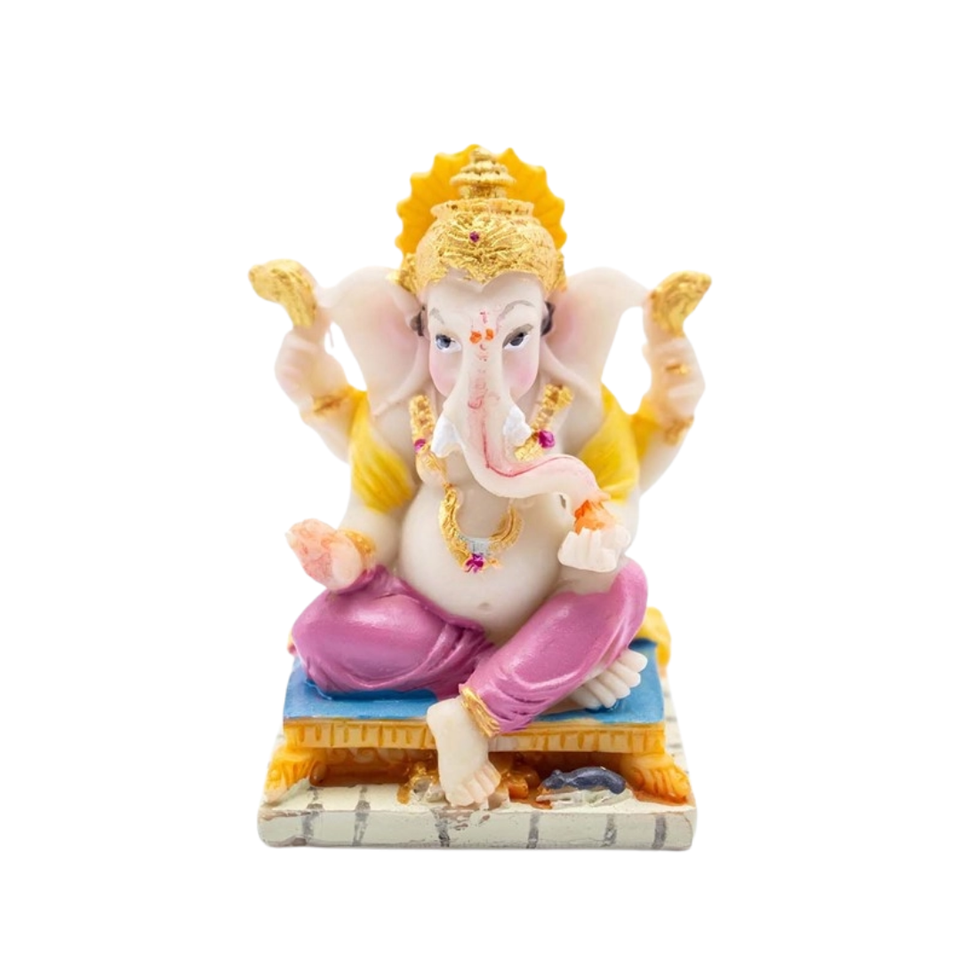 Figura de Ganesha en Resina (6,5 cm) | Sabiduría y Abundancia Esotergia Tienda