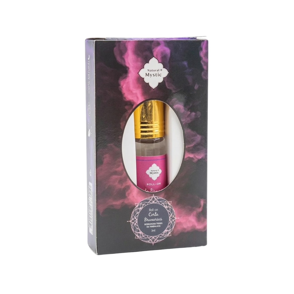 Roll-On Corta Brujerías Natural Mystic | Escudo de Protección Total y Limpieza Energética | 8ml Esotergia