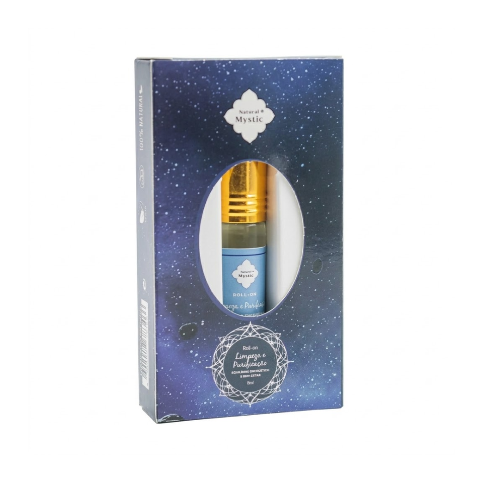 Roll-On Limpieza y Purificación Energética Natural Mystic | Equilibrio y Bienestar | 8ml Esotergia