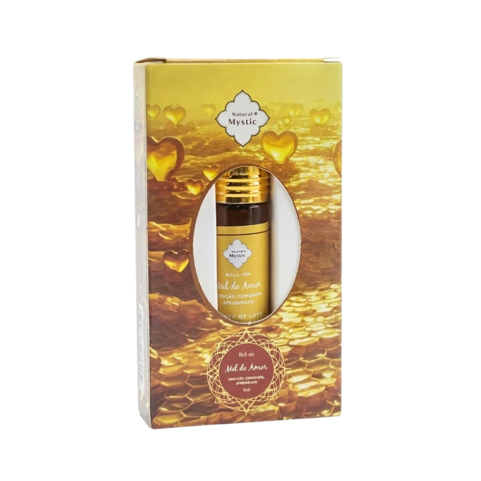 Roll-On Miel del Amor Natural Mystic | Seducción, Conquista y Magnetismo | Afrodisíaco Natural 8ml Esotergia