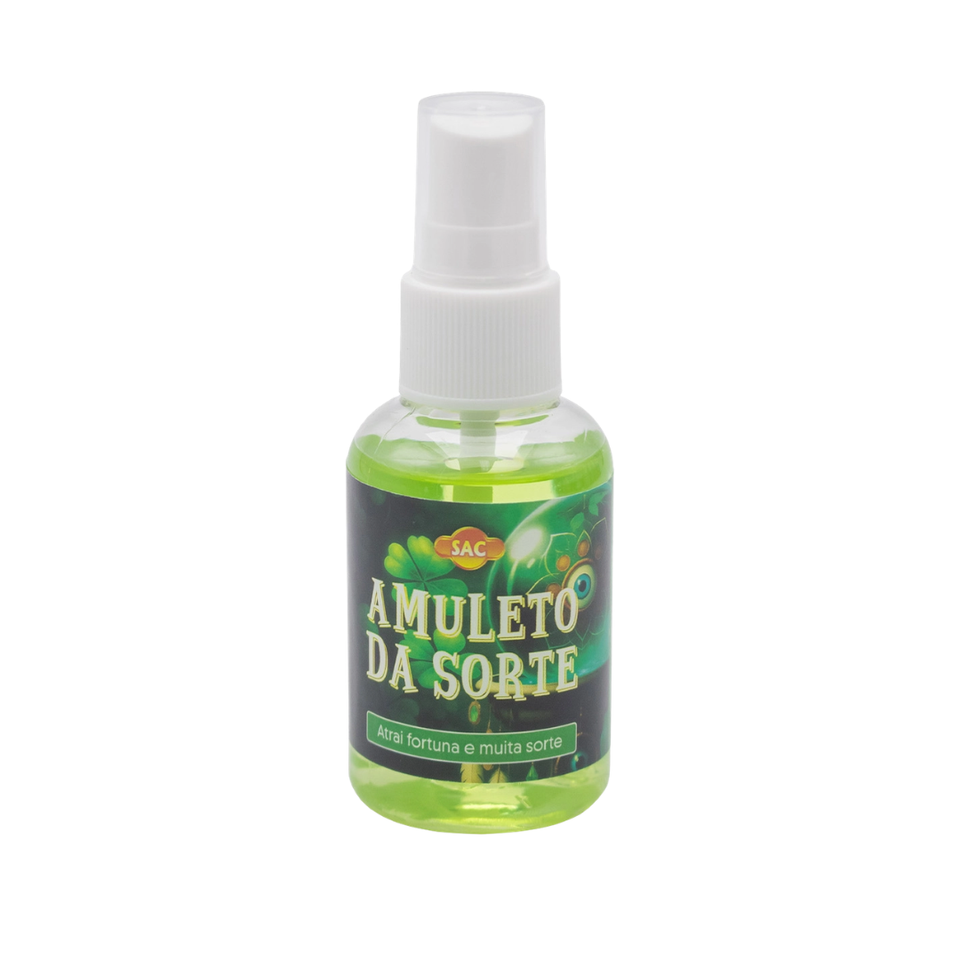 Spray SAC Amuleto de la Suerte 50ml | Atrae la Buena Fortuna, Éxito y Protección Esotergia