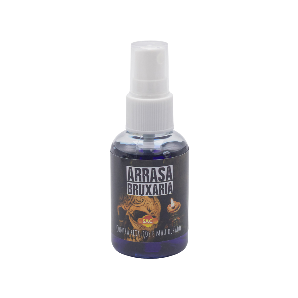 Spray SAC Arrasa Brujería 50ml | Escudo contra Mal de Ojo y Envidias | Protección Espiritual Esotergia