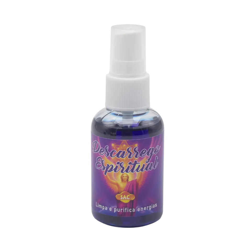 Spray SAC Descarga Energética 50ml | Limpieza Espiritual Profunda y Purificación de Aura Esotergia