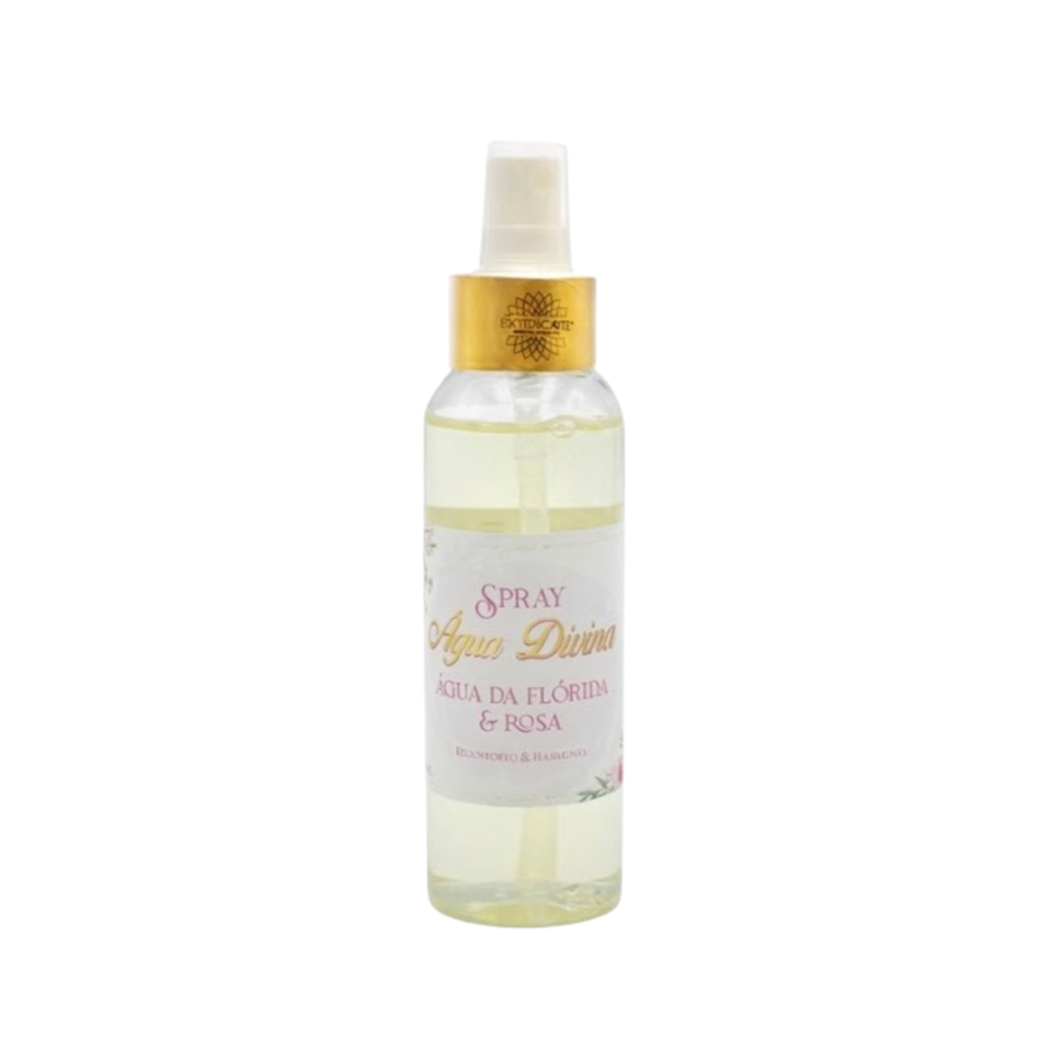 Spray Agua Divina 100ml | Agua de Florida & Rosa | Armonía, Reconforto y Sanación Emocional Esotergia