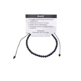 Pulsera Ónix Nudo Corredizo (4mm, 6mm, 8mm) | Protección, Estabilidad y Enfoque Esotergia