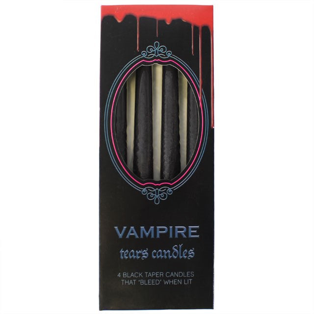 Set de 4 Velas Lágrimas de Vampiro