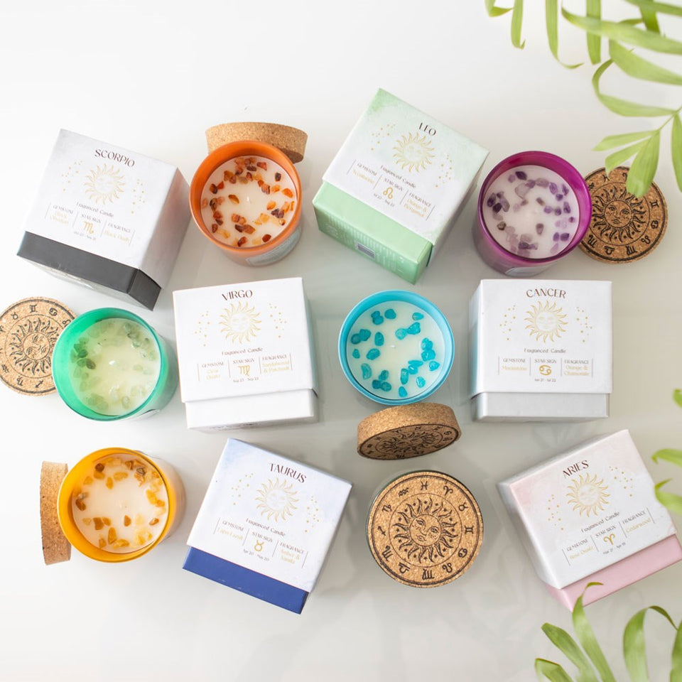 Vela Zodiacal Personalizada: Cristales, Astrología y Armonía (21h) Esotergia Tienda