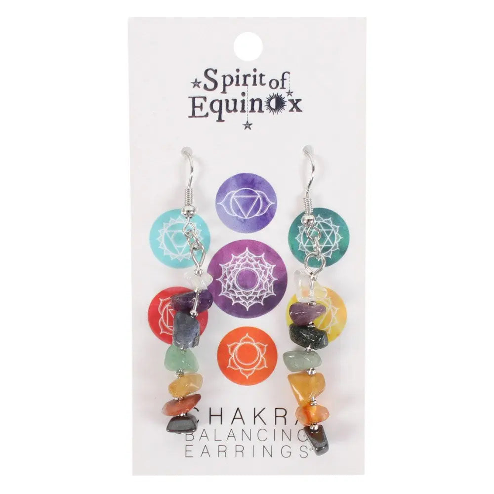 Pendientes Chakras con Piedras Naturales – Equilibrio Energético y Bienestar Espiritual Esotergia