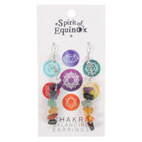 Pendientes Chakras con Piedras Naturales – Equilibrio Energético y Bienestar Espiritual Esotergia