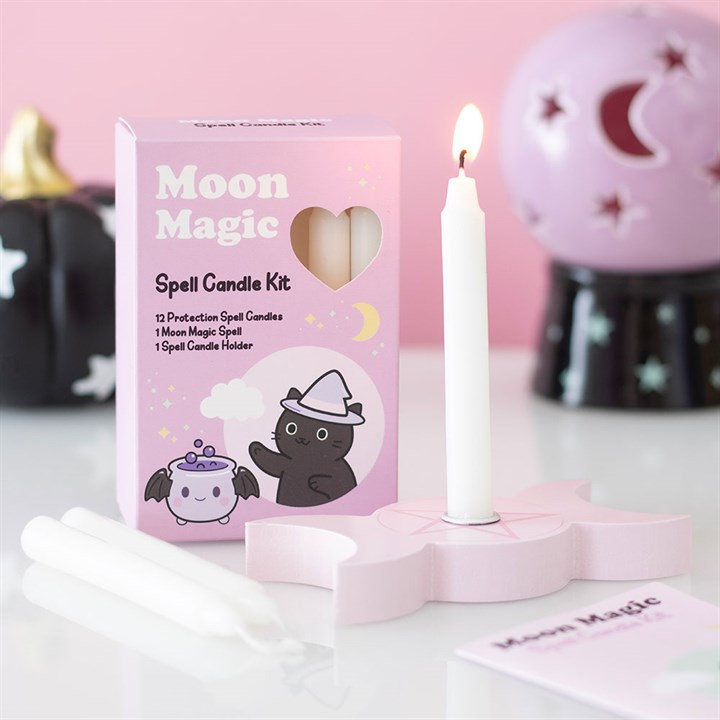 Kit de Velas Rituales "Magia Lunar" | Intenciones y Ceremonias Esotergia