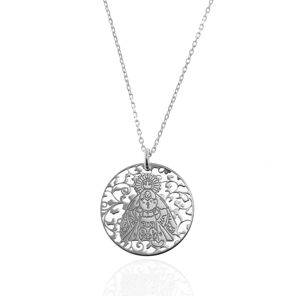 Collar "Esperanza Divina" Virgen de la Macarena | Plata 925, Amor y Protección Esotergia
