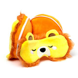 [PREVENTA] Almohada de Viaje con Antifaz Sensorial: León Valiente Esotergia Tienda