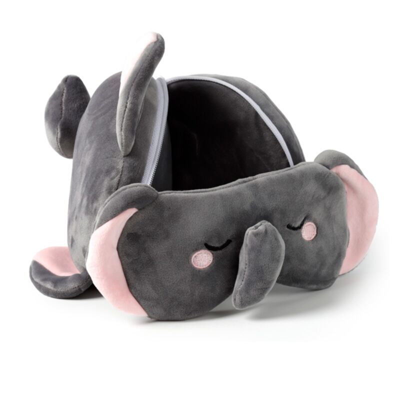 [PREVENTA] Almohada de Viaje con Antifaz Sensorial: Elefante de la Sabiduría Janu Esotergia Tienda